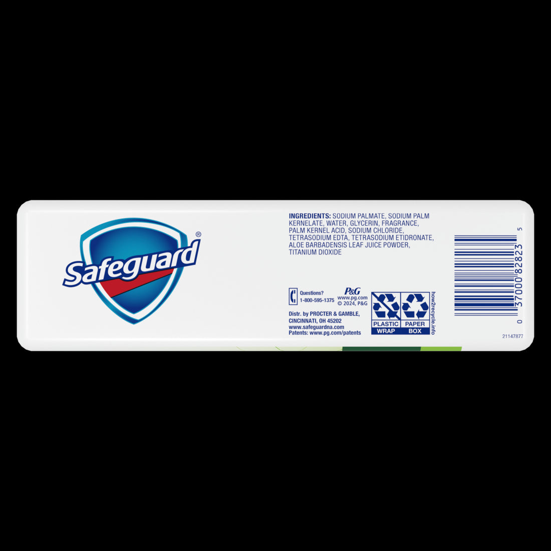 Safeguard Bar Soap Fresh Clean Scent with Aloe - (12x4.0)oz/4pk