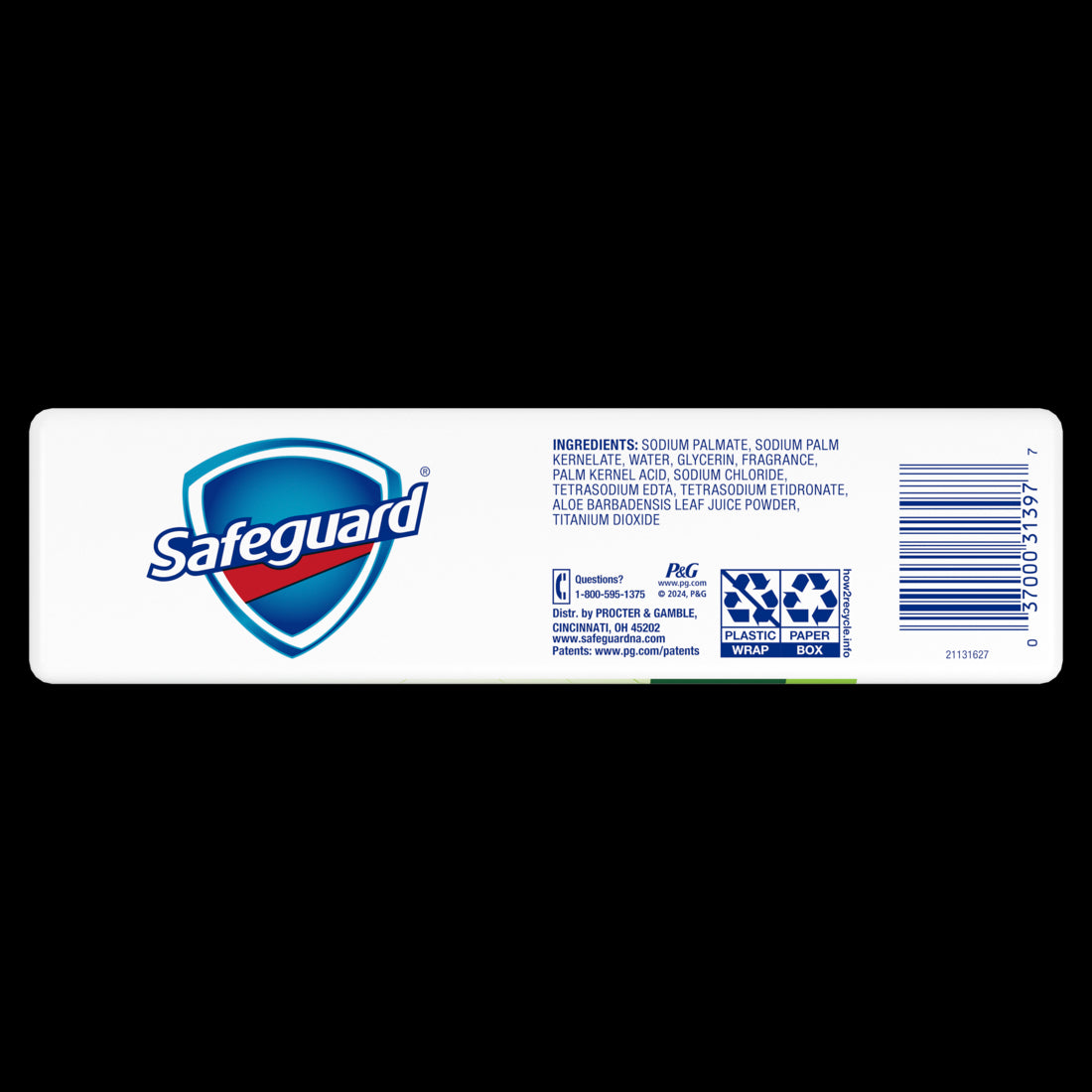 Safeguard Bar Soap Fresh Clean Scent with Aloe - (8x3.2)oz/6pk
