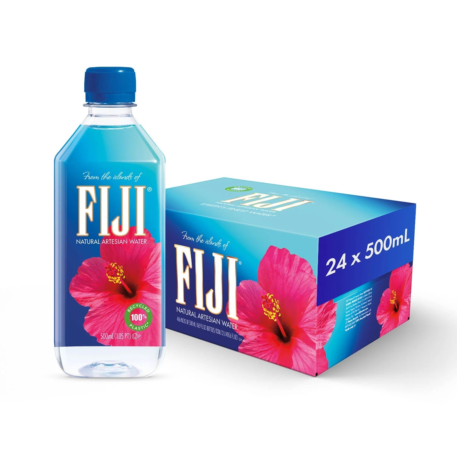 Fiji Natural Artesian Water - 16.9oz/24pk