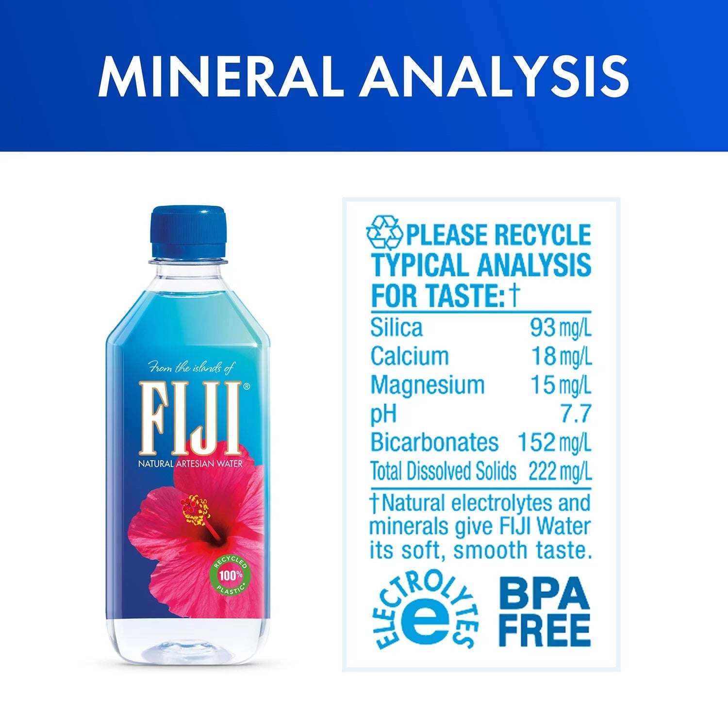 Fiji Natural Artesian Water - 16.9oz/24pk