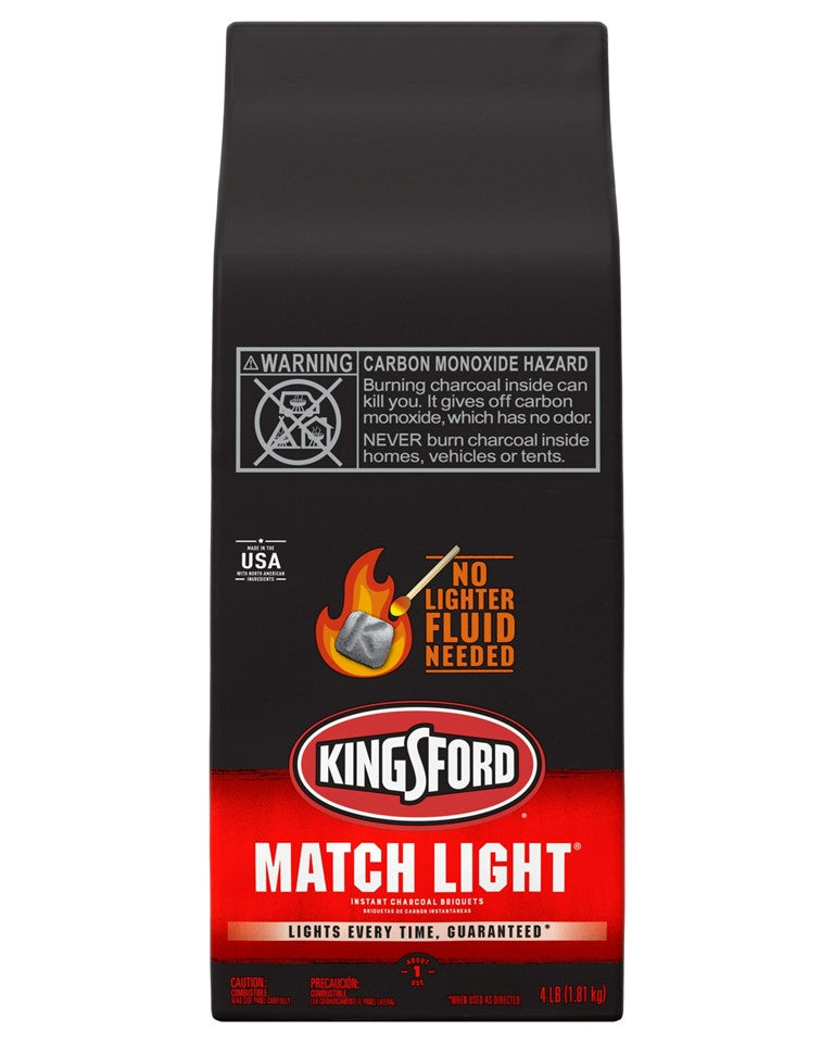 Kingsford Match Light Briquets - 4lb/6pk