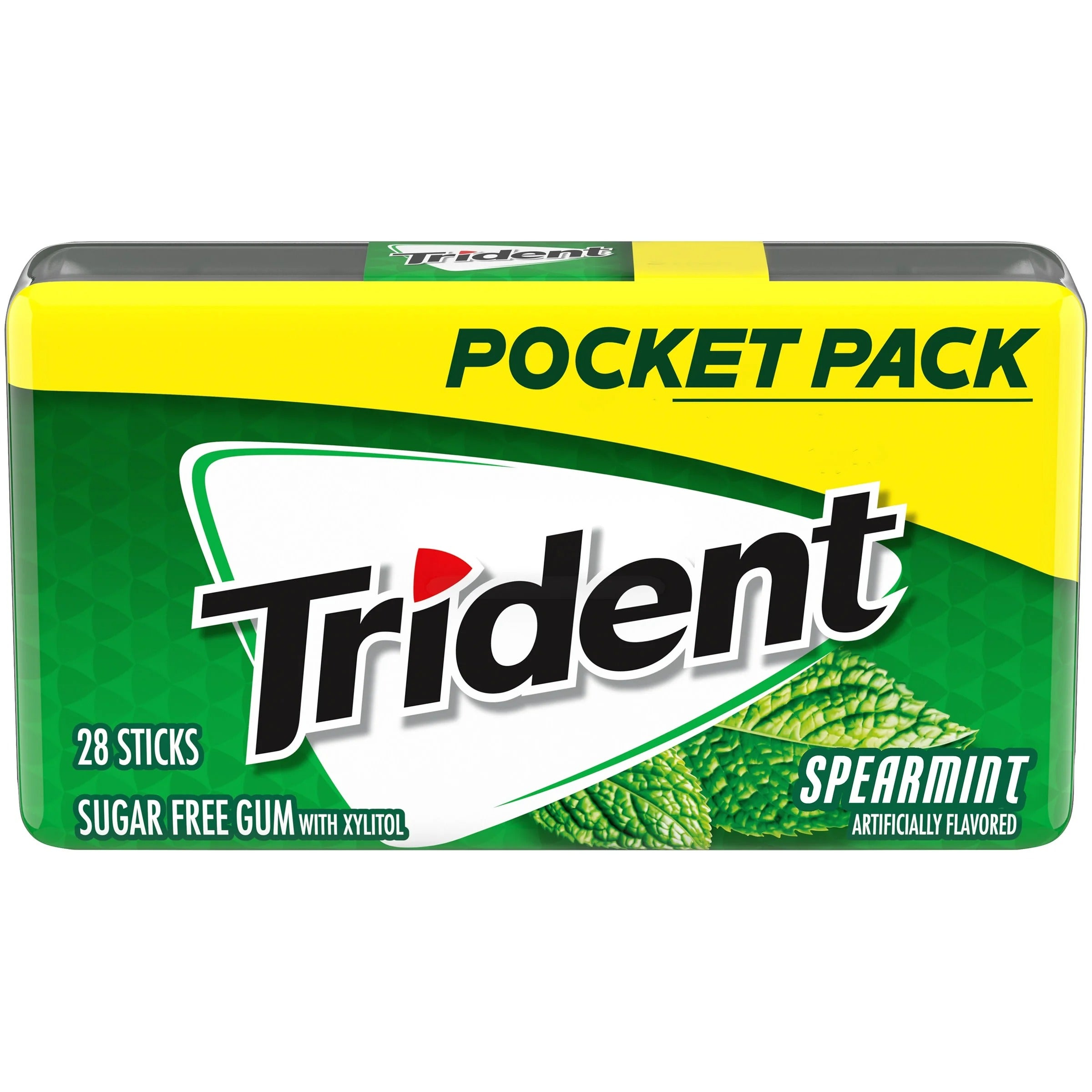 Trident Spearmint Pocket Pack - 28ct/48pk