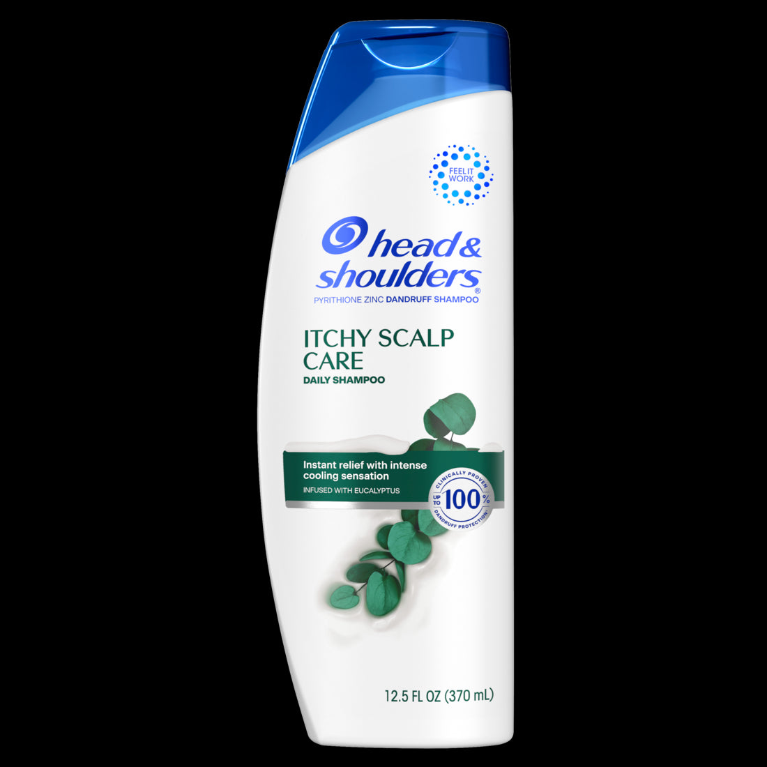 Head and Shoulders Dandruff Shampoo Anti-Dandruff Treatment Itchy Scalp Care for Daily Use Paraben Free - 12.5oz/6pk