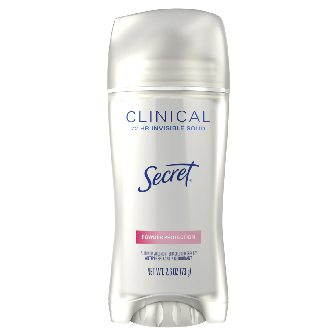 Invisble Solid Secret Clinical Strength Invisible Solid Antiperspirant and Deodorant