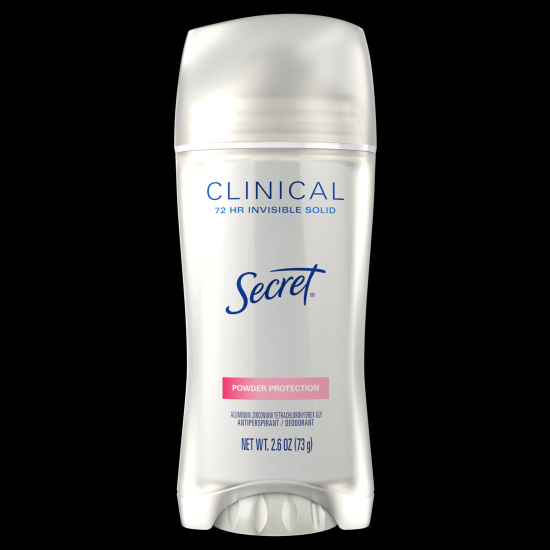 Secret Clinical Strength Invisible Solid Antiperspirant and Deodorant for Women Protecting Powder - 2.6oz.12pk