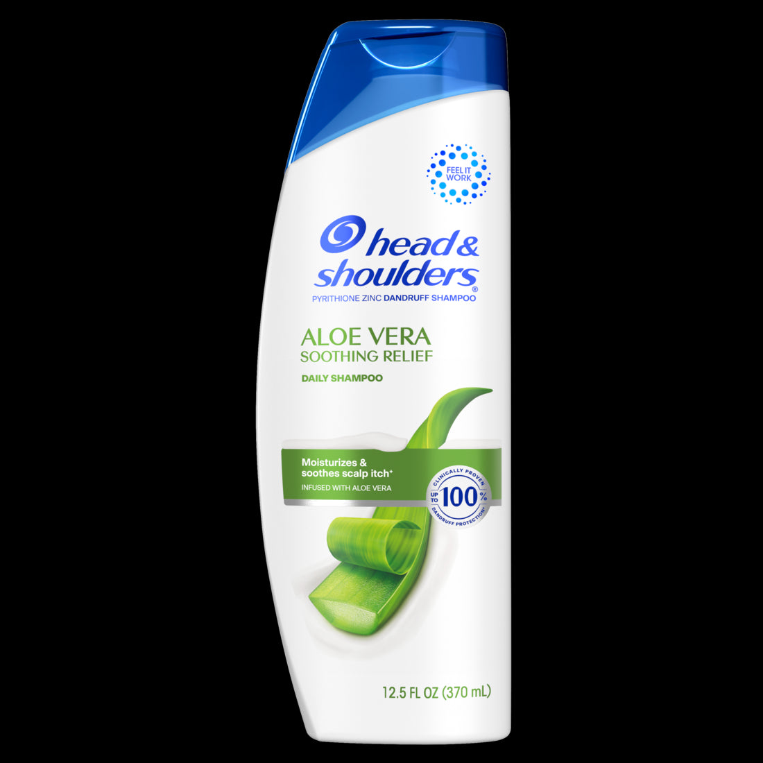 Head & Shoulders 2 in 1 Dandruff Shampoo and Conditioner Anti-Dandruff Treatment Aloe Vera for Soothing Scalp Relief Paraben Free - 12.5oz/6pk
