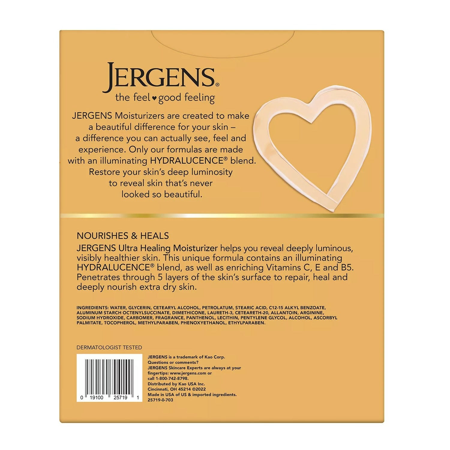 Jergens Ultra Healing Extra Dry Skin Moisturizer 2 Ultra Healing Extra Dry Skin Moisturizers 21oz and 1 Ultra Healing Extra Dry Skin Moisturizer 3oz - 45oz/1pk