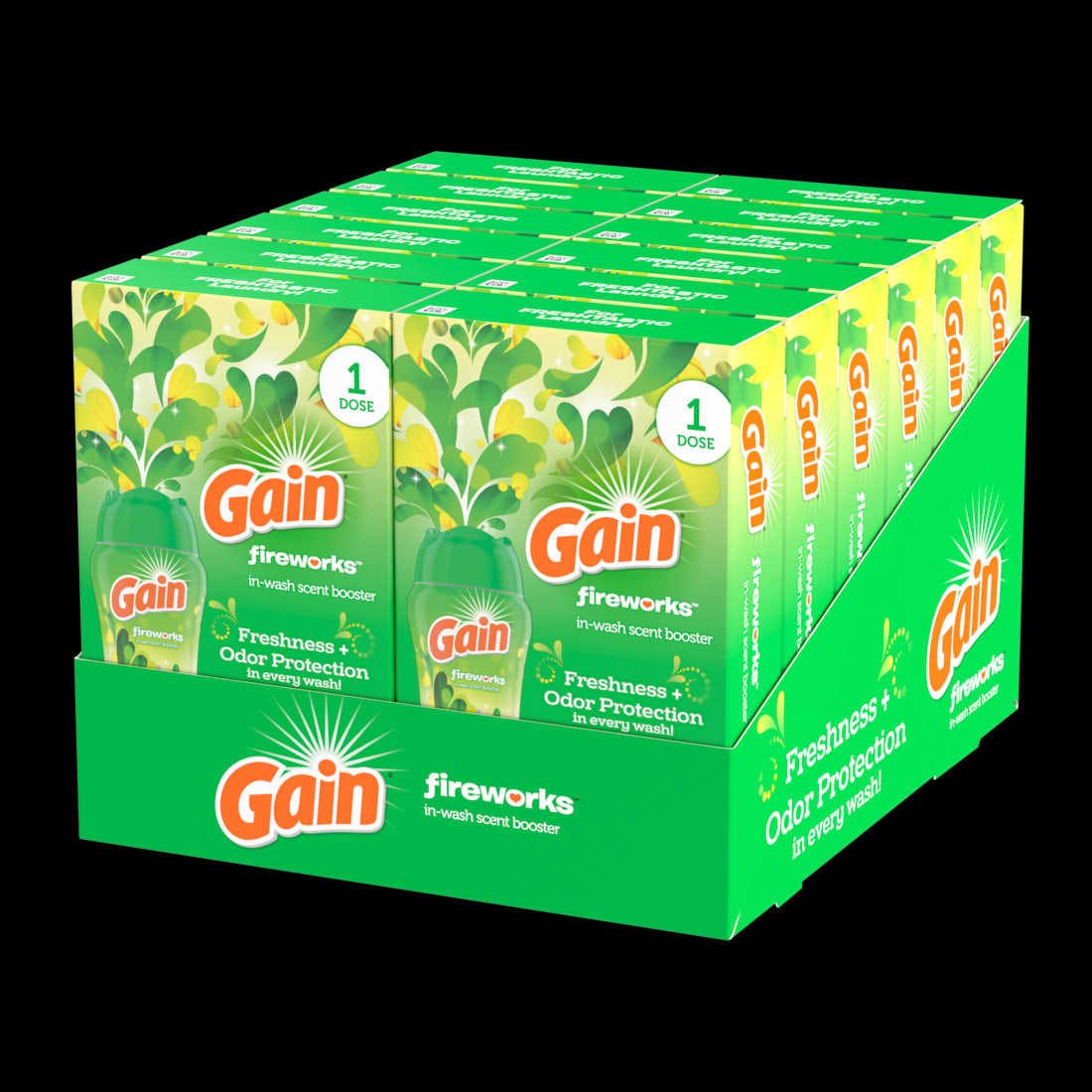 Gain Fireworks In-Wash Scent Booster Beads Original Scent - 1ct/24pk
