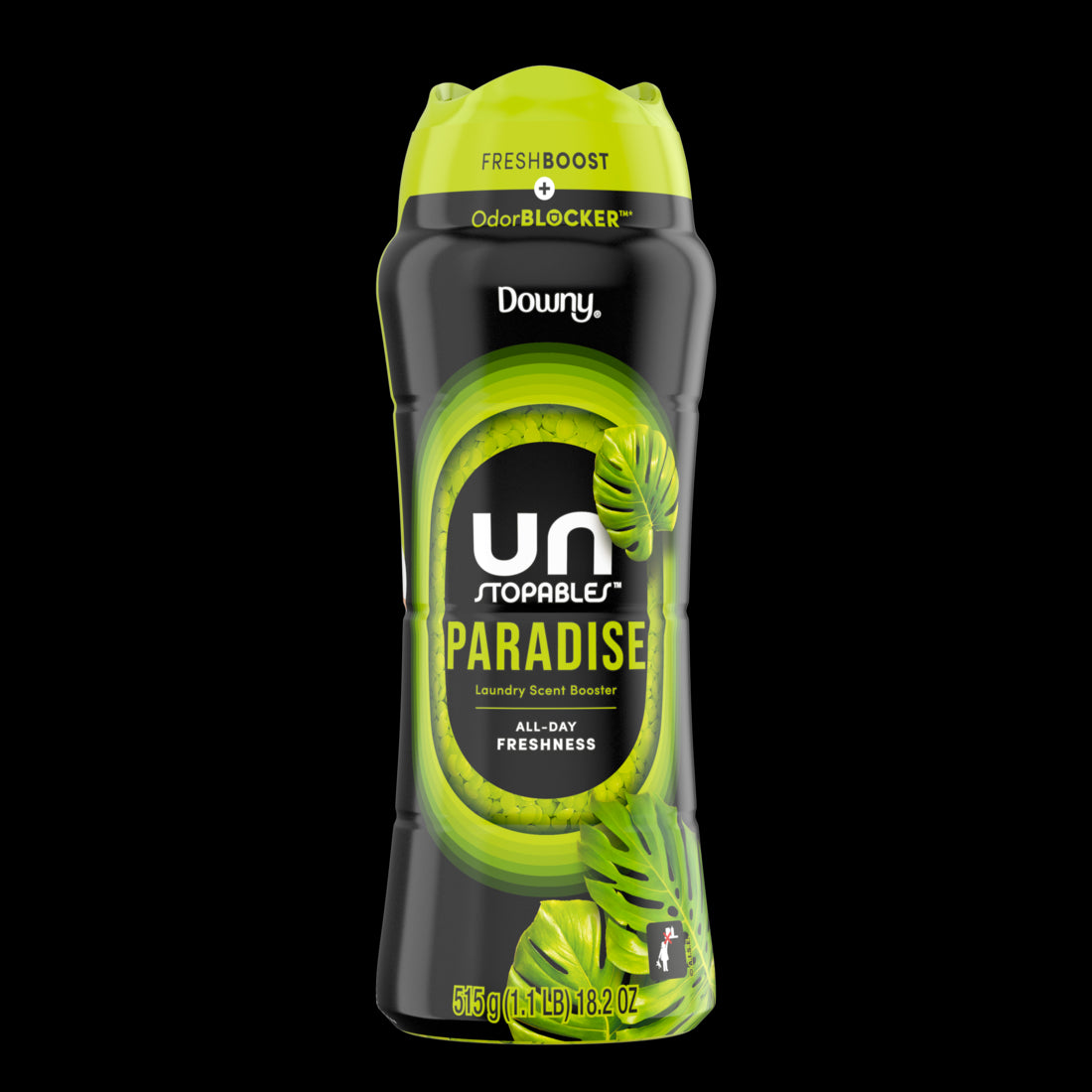 Downy Unstopables In Wash Scent Booster Beads Paradise Scent Laundry Beads for Odor Protection Downy Scent Booster Beads Laundry Scent Boosters - 18.2oz/4pk