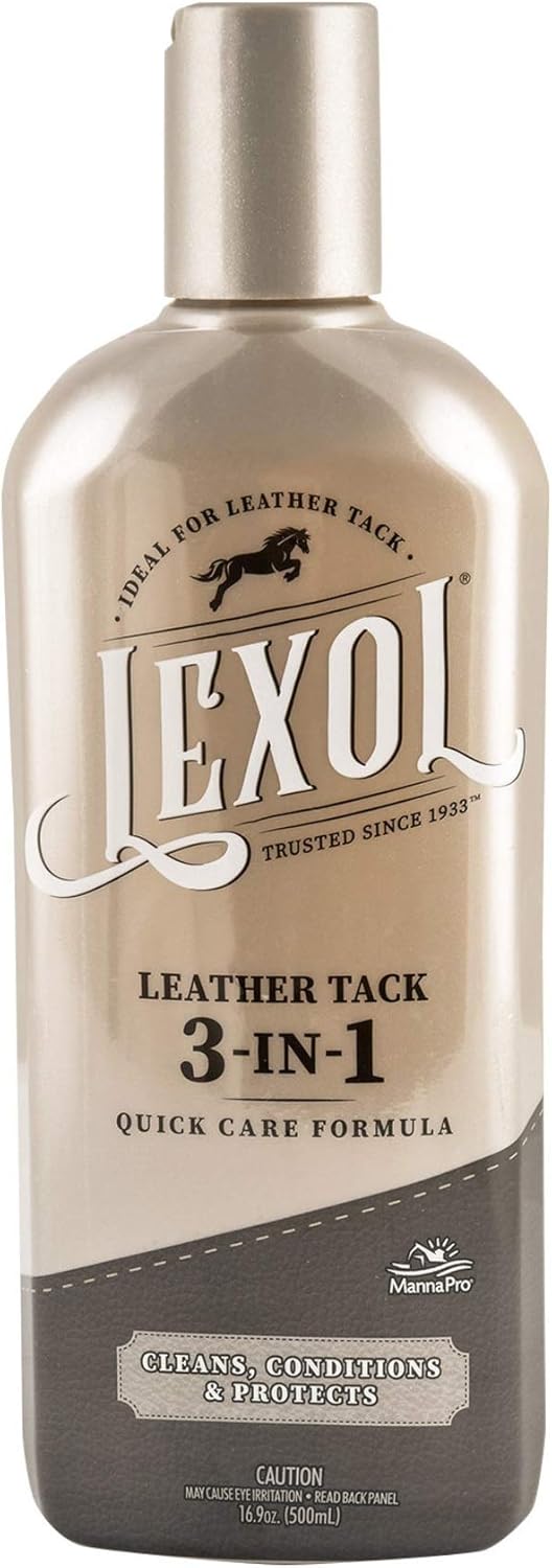 Lexol 3-in-1 Quick Leather Care BTL - 16.9oz/6pk