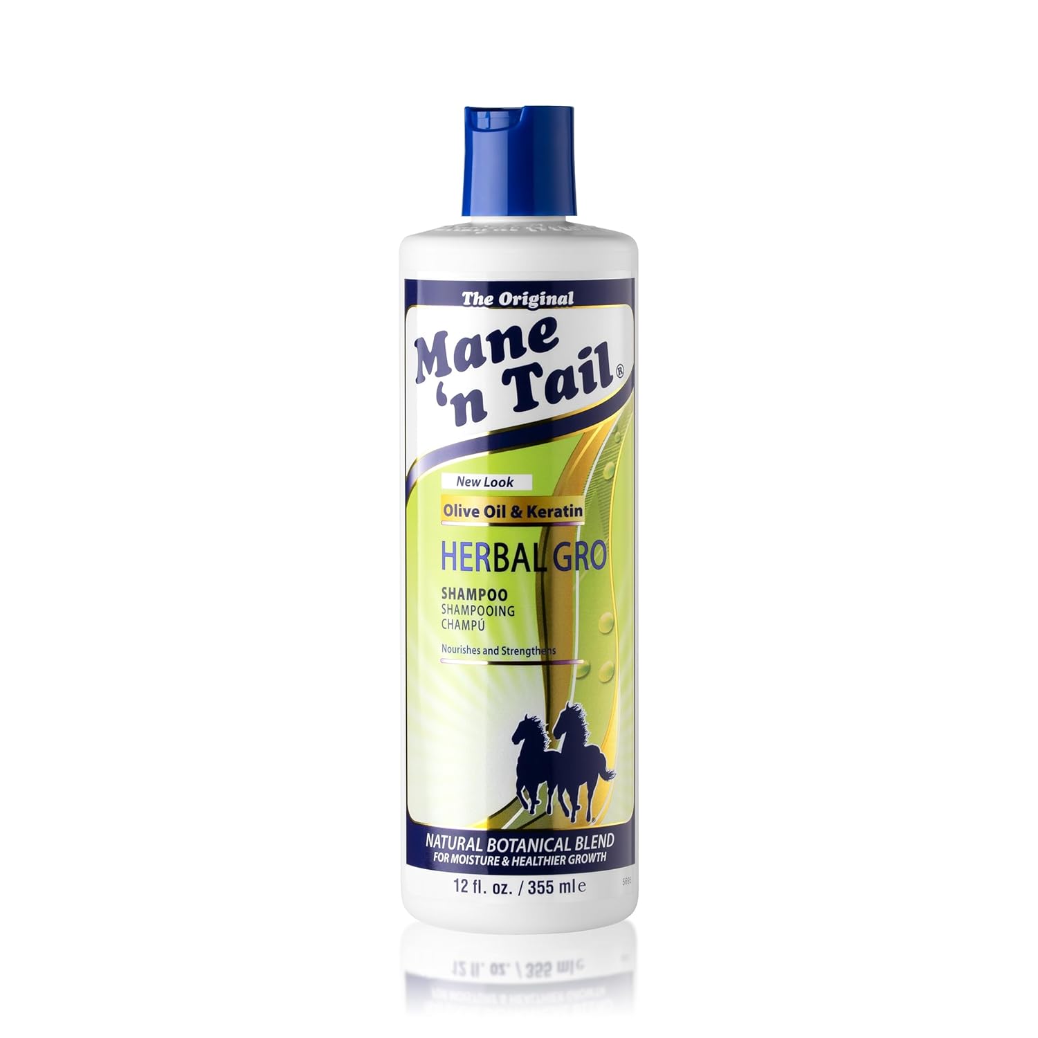 Mane'n Tail Herbal Gro Shampoo - 12oz/6pk