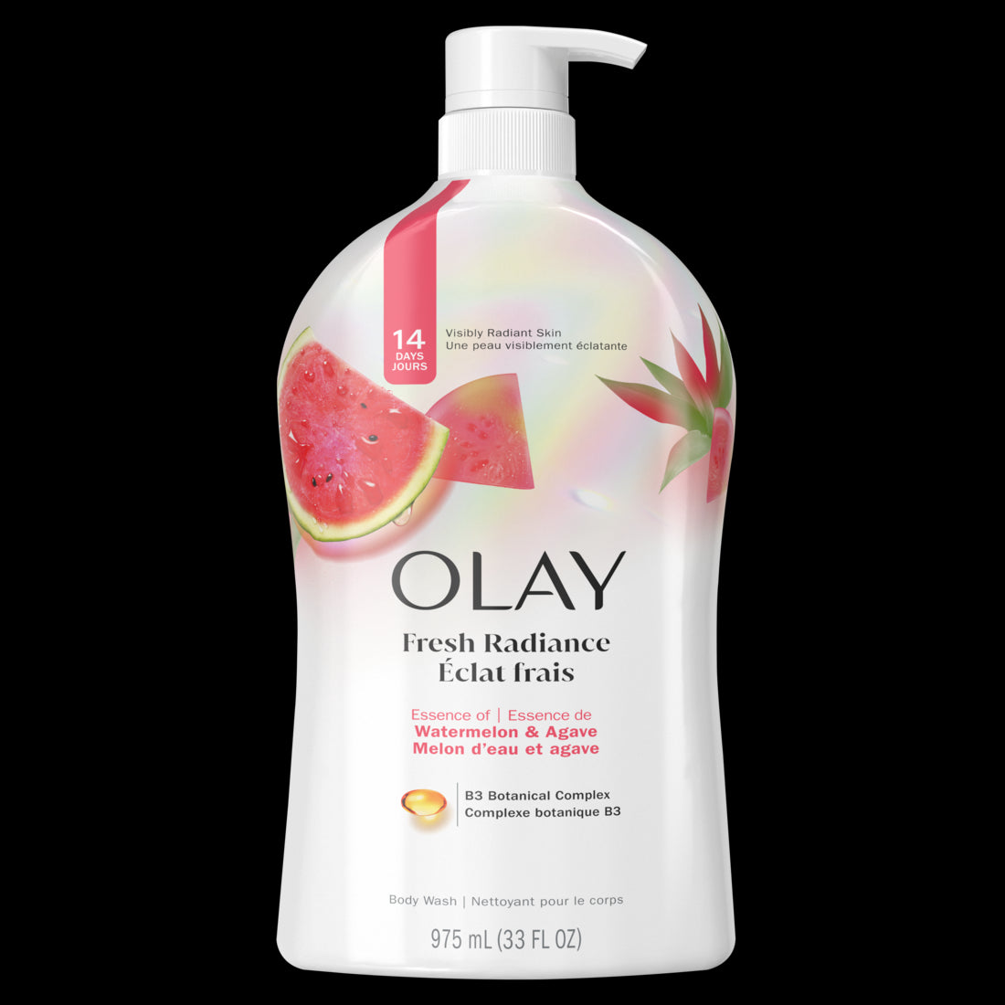 Olay Fresh Outlast Notes of Watermelon & Agave Body Wash - 33oz/4pk