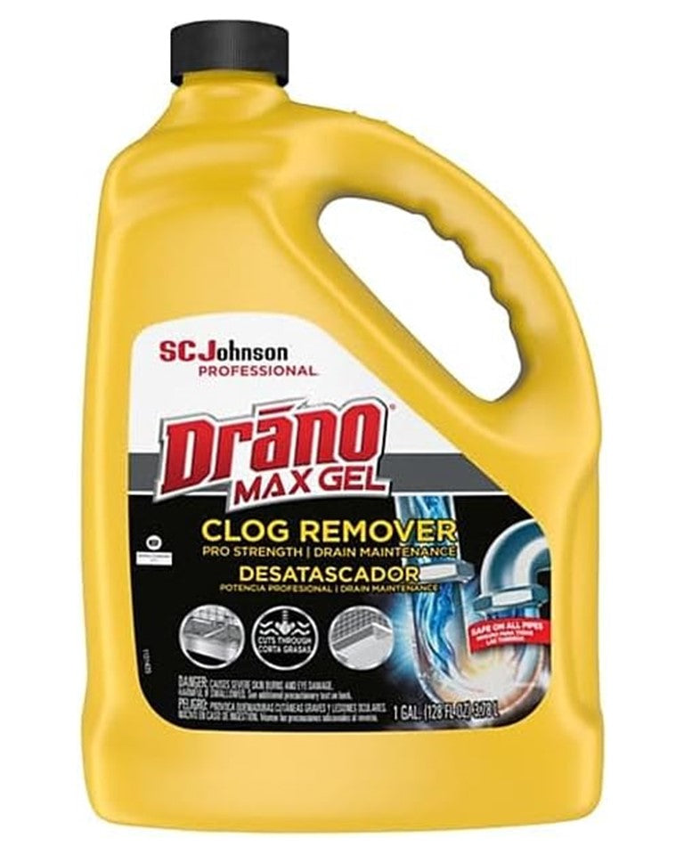 Drano Max Gel - 128oz/4pk