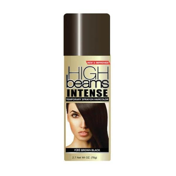 High Beams Intense Spray On Hair Color Brown Black - 2.7oz/6pk