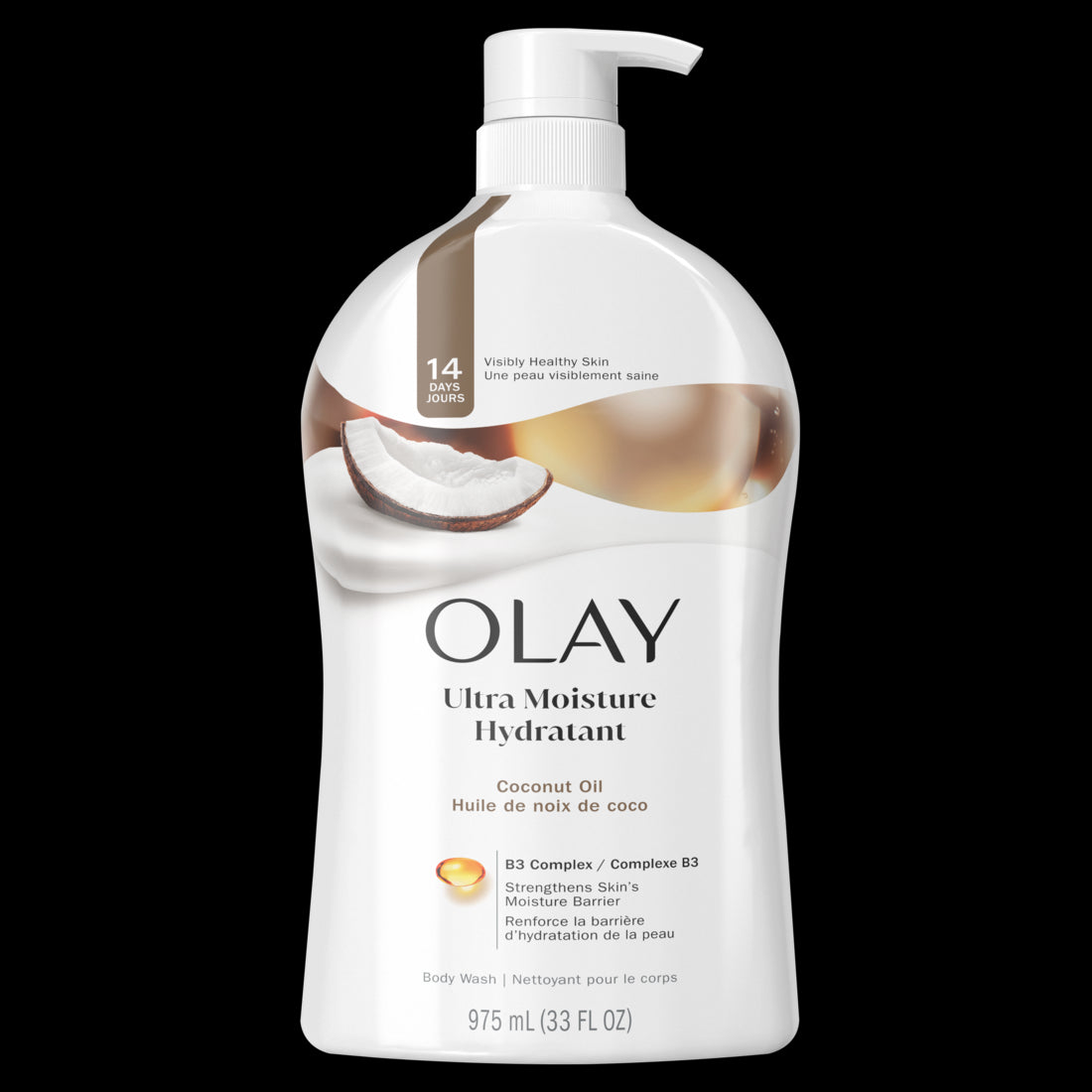 Olay Ultra Moisture Body Wash with Coconut Oil - 33oz/4pk