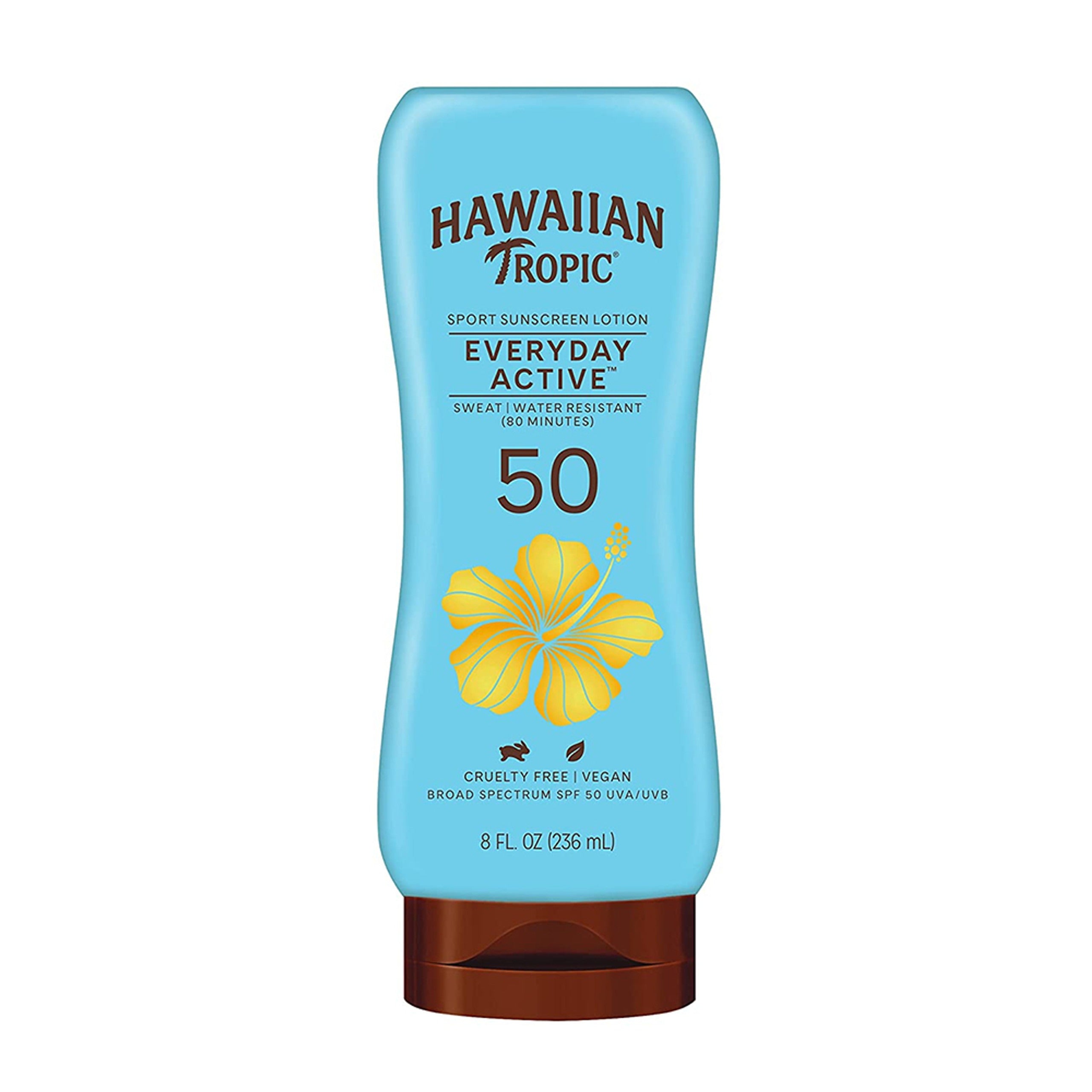 Hawaiian Tropic Everyday Active Sport Broad Sunscreen Lotion SPF50 - 8oz/3pk