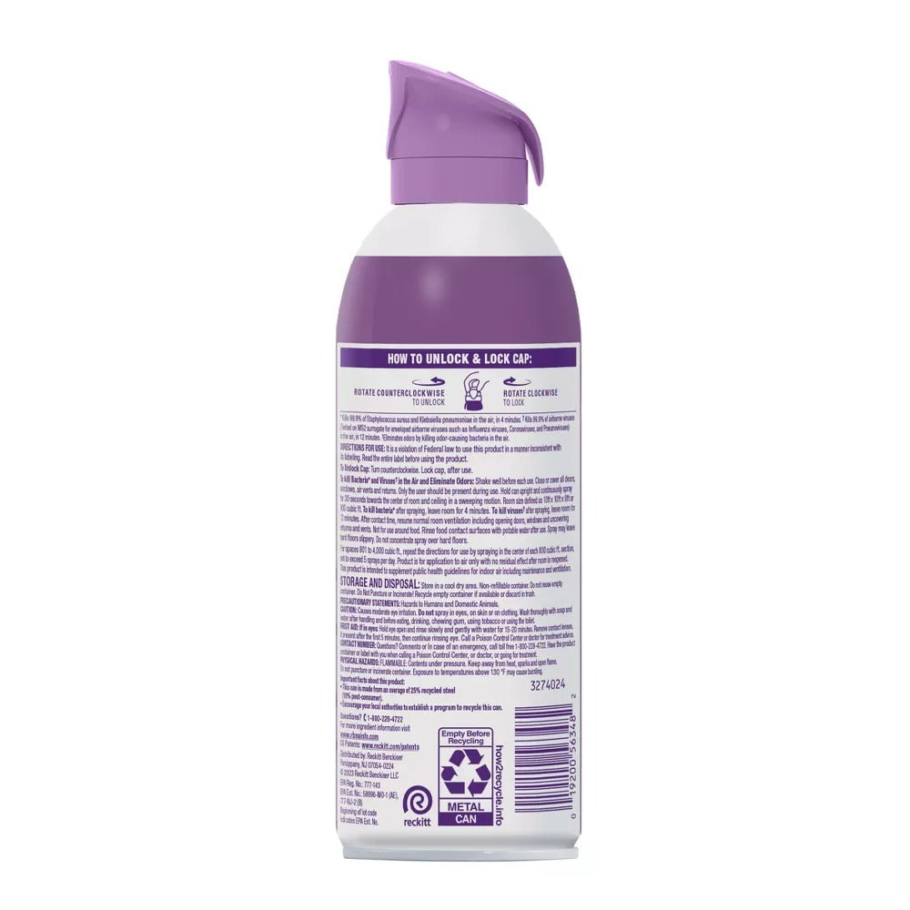 Lysol Air Sanitizer - Lavender Sky - 10oz/6pk