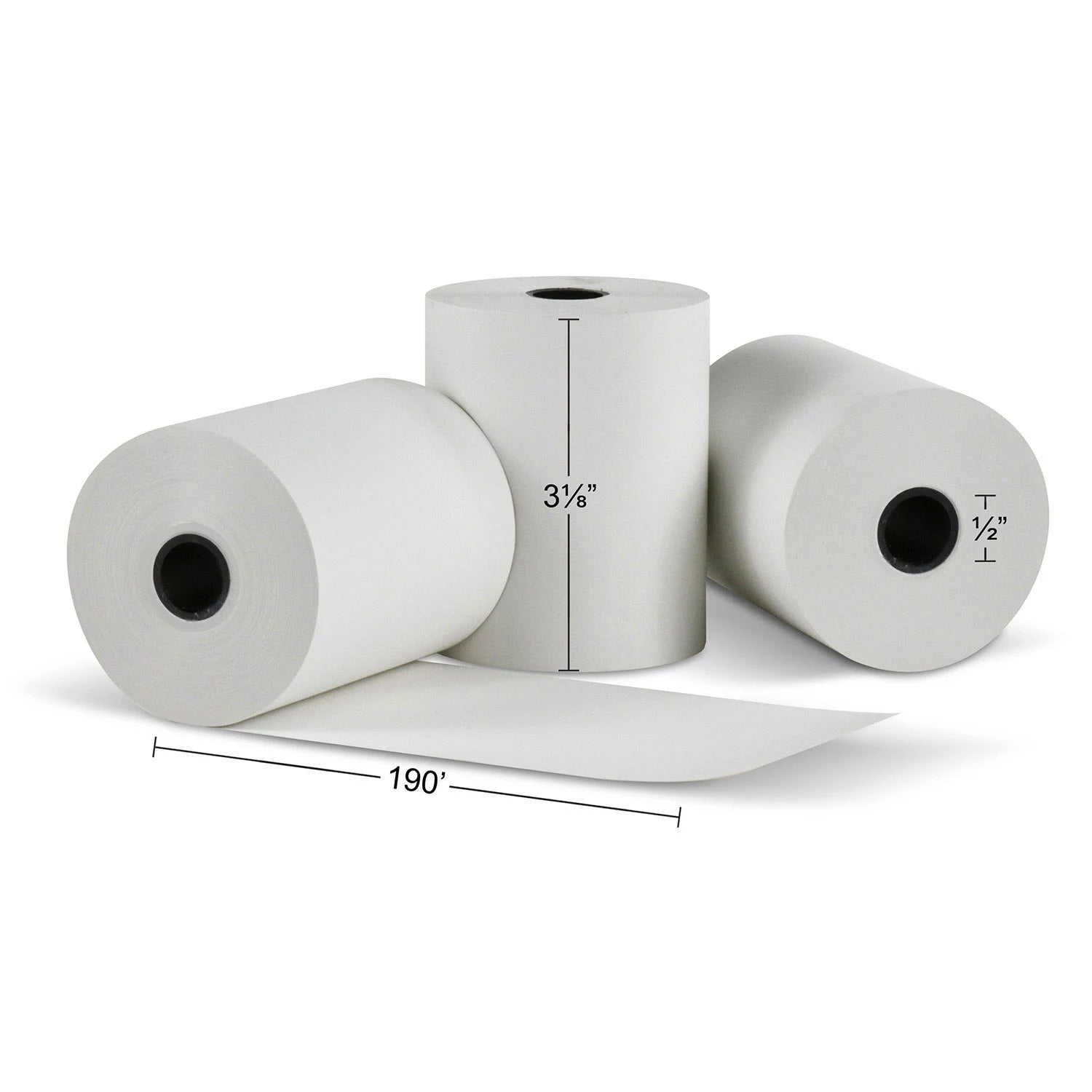 Member's Mark Thermal Receipt Paper Rolls 3 1/8" x 190' - 18ct/1pk