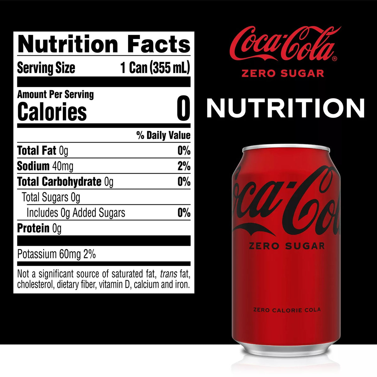 Coca-Cola Zero Sugar Soft Drink Cans - 12oz/35pk