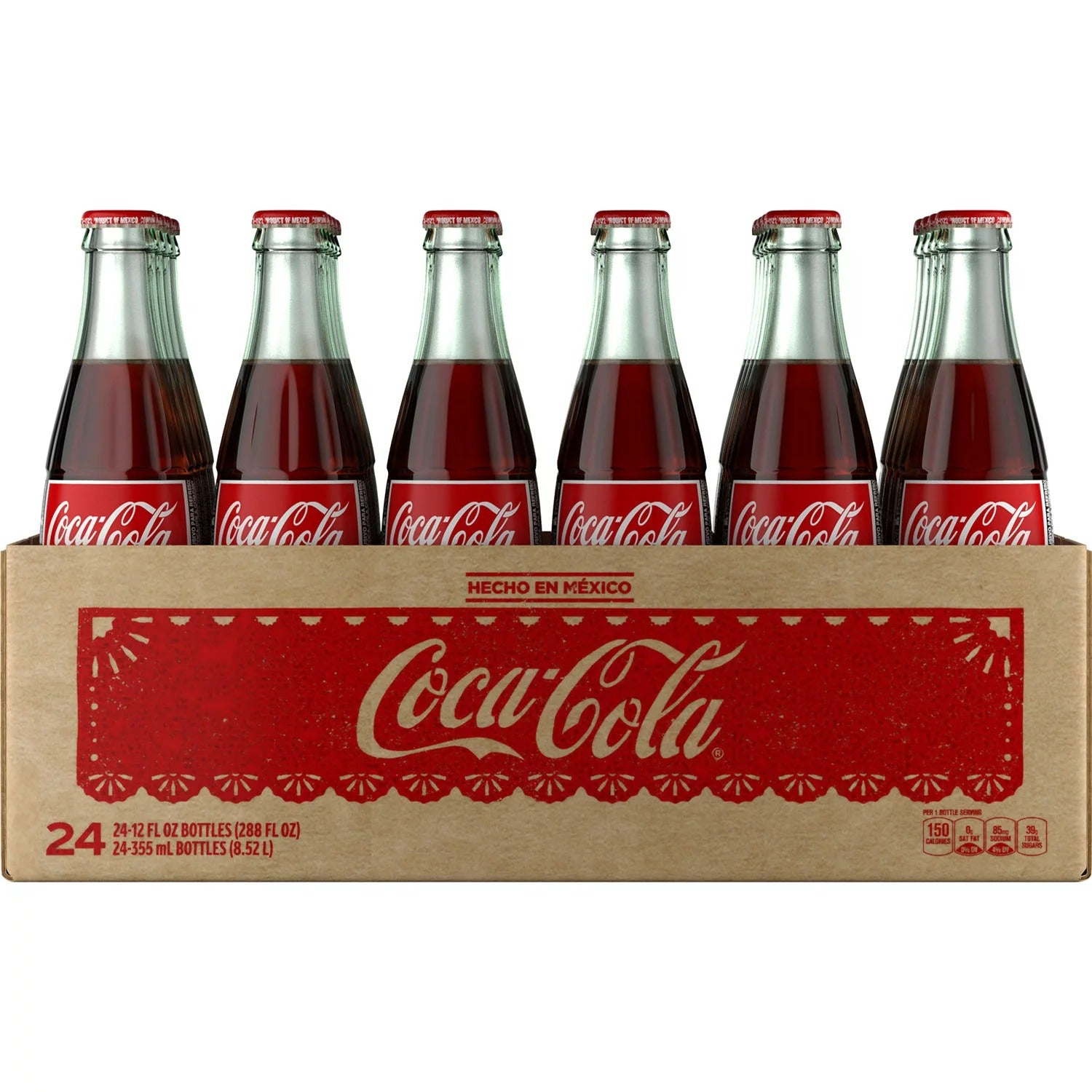 Coca-Cola Bottles de Mexico - 12oz/24pk