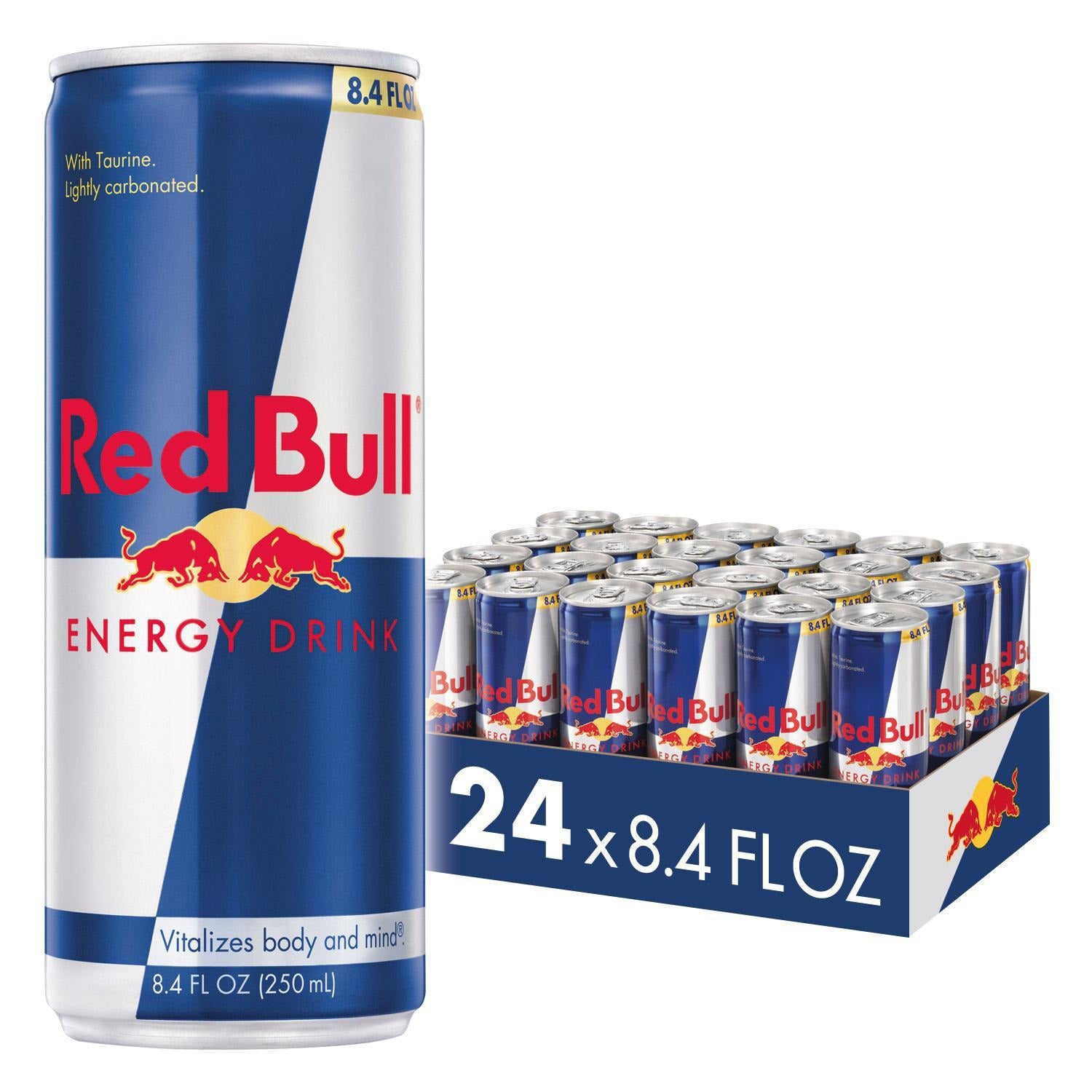 Red Bull Energy Drink Cans - 8.4oz/24pk