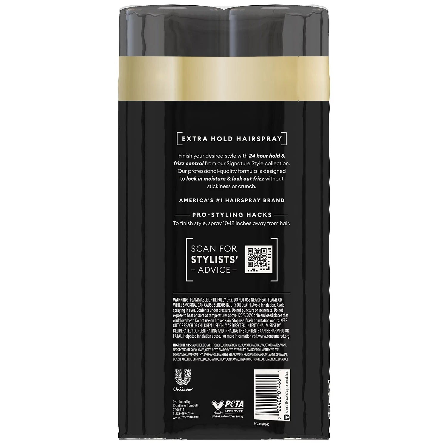 TRESemme Extra Hold Hair Spray - 14.6oz/2pk