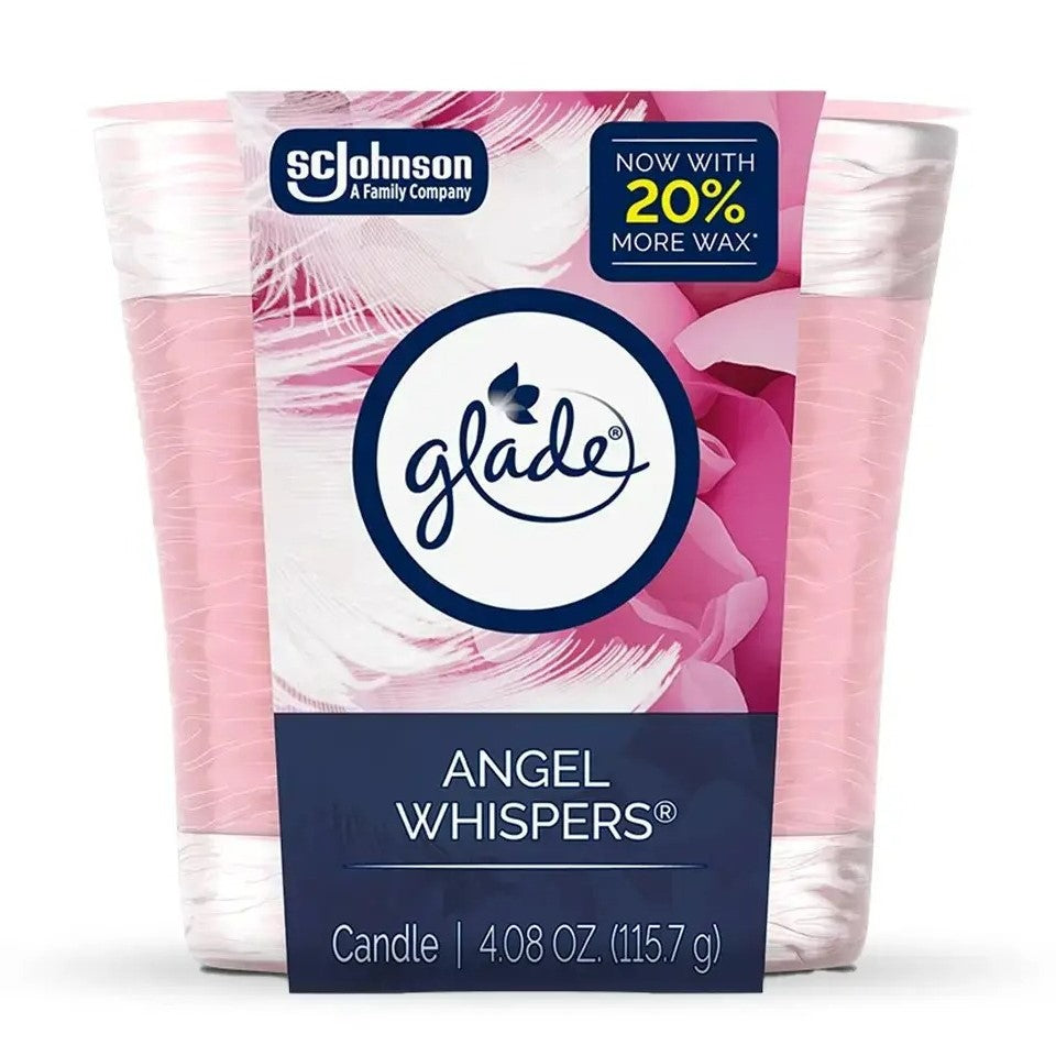 Glade Candle Angel Whispers - 4.08oz/6pk