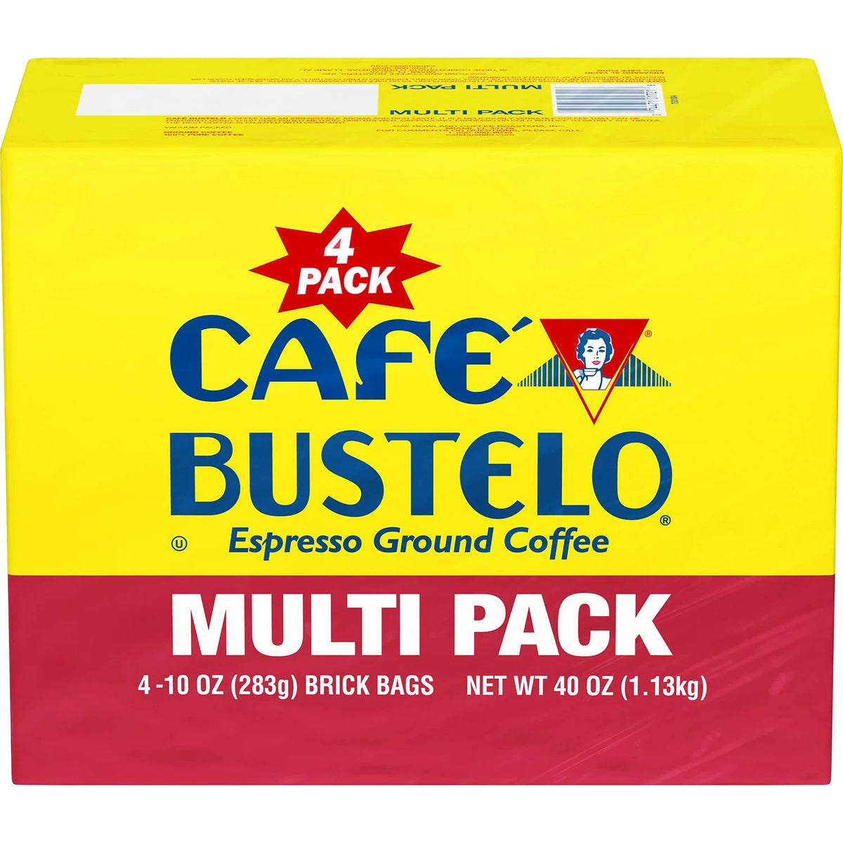 Cafe Bustelo Ground Coffee - 10oz/4pk