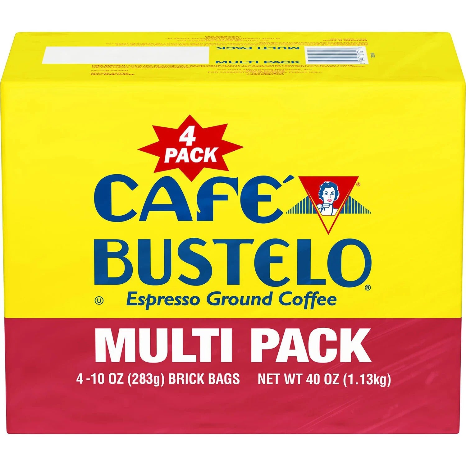 Cafe Bustelo Ground Coffee - 10oz/4pk