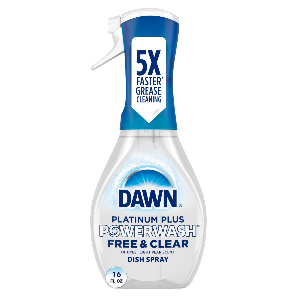 Dawn Powerwash Spray Dish Soap Dishwashing Liquid Free & Clear 1 Starter Kit - 16oz/6pk