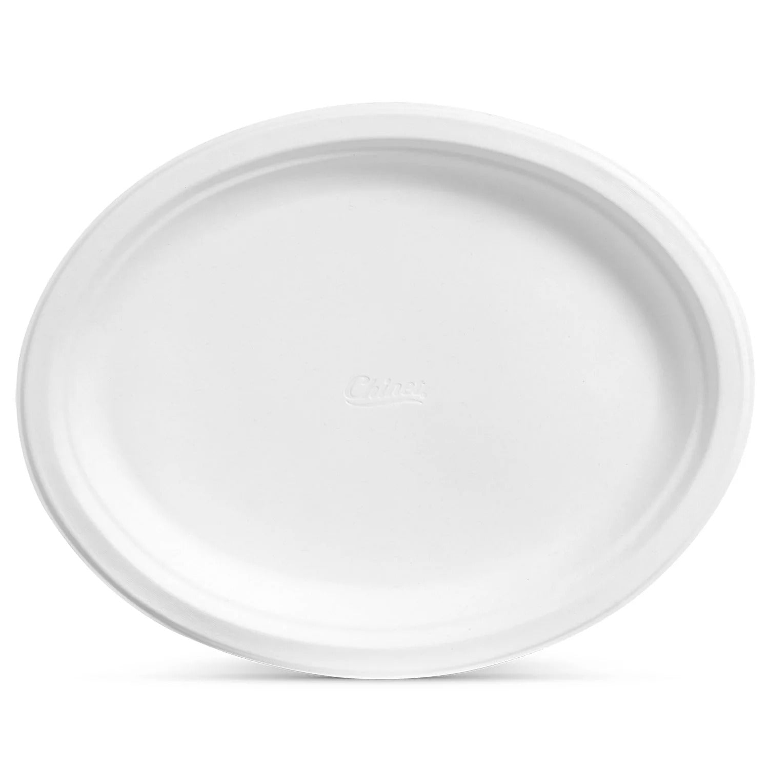 Chinet Classic Platter Paper Plate 12.63"x10" - 100ct/1pk