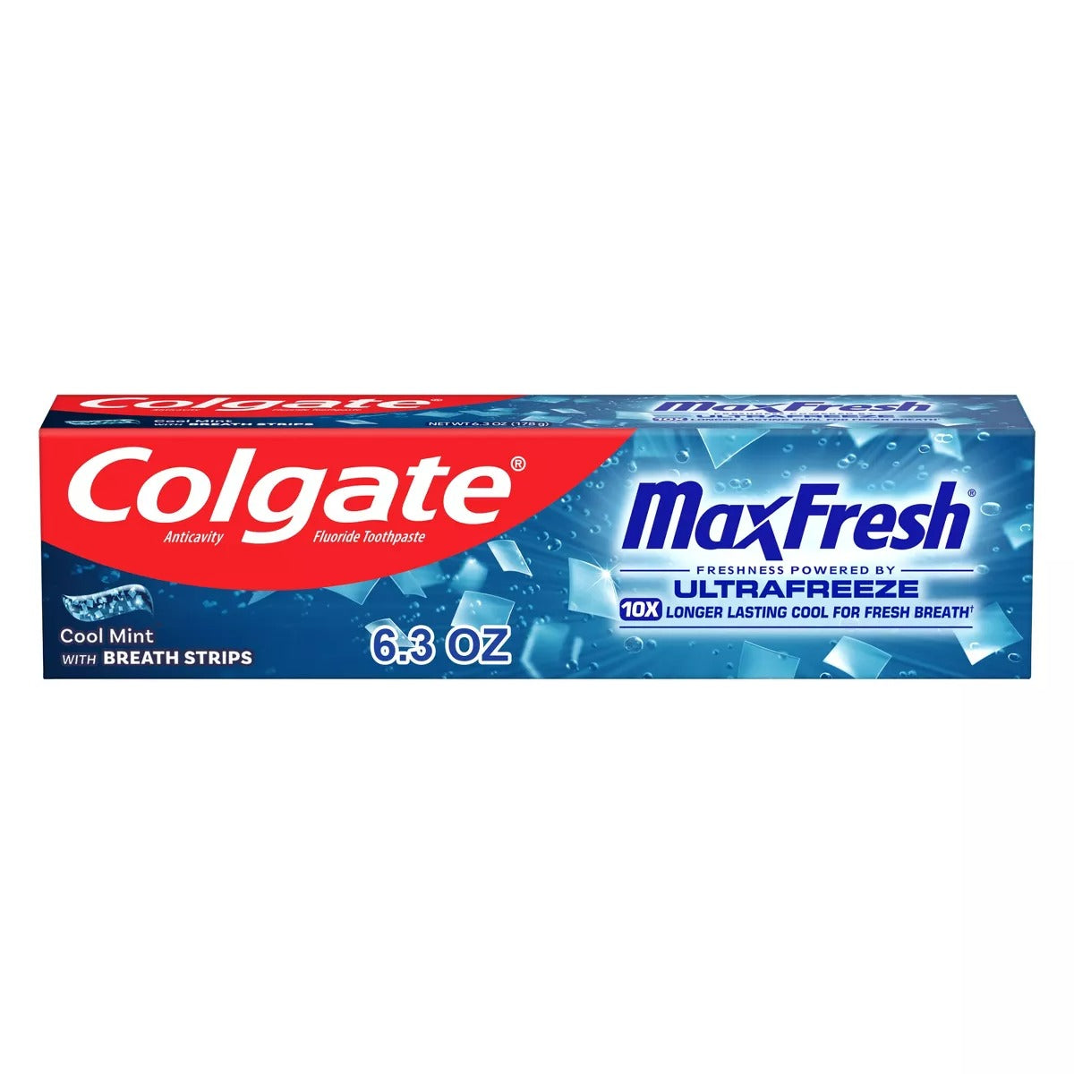 Colgate Max Fresh Toothpaste Cool Mint - 6.3oz/24pk