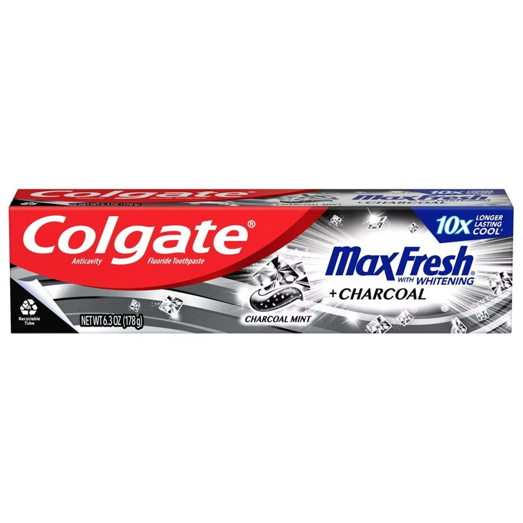 Colgate Max Fresh Toothpaste Charcoal - 6.3oz/24pk