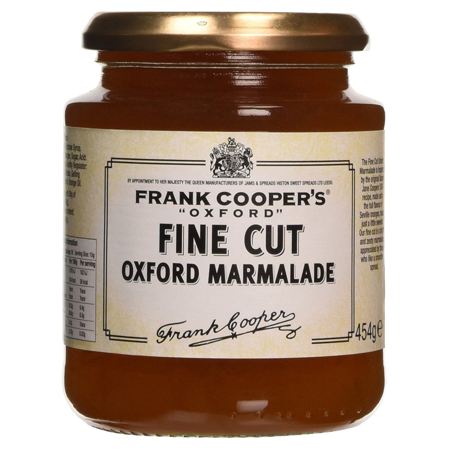 Frank Cooper's Oxford Seville Fine Cut Marmalade - 16oz/6pk