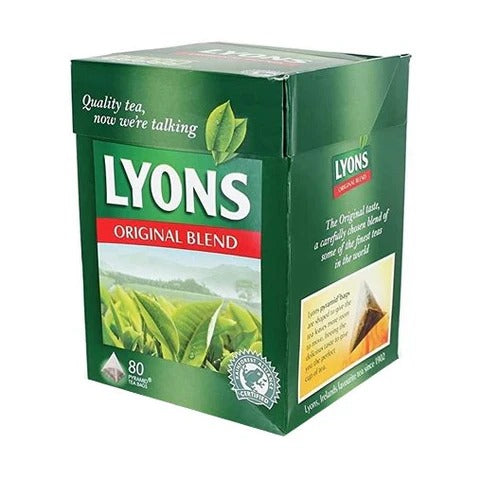 Lyons Original 80 Teabags - 8.1oz/12pk