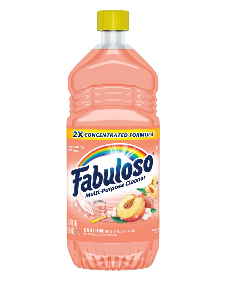 Fabuloso 2X Multi-Purpose Cleaner Peach Scent - 33.8oz/12pk