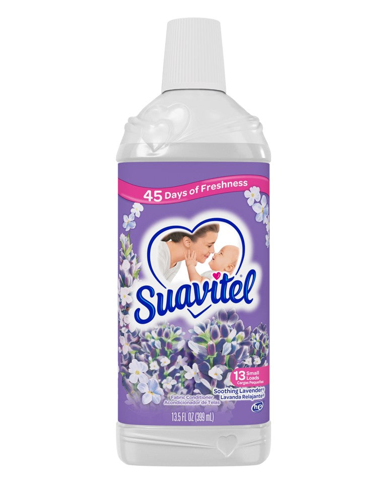 Suavitel Fabric Conditioner Soothing Lavender Scent - 13.5oz/12pk