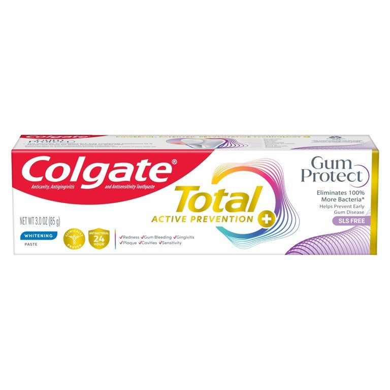 Colgate Total Gum Protect Toothpaste Whitening - 3oz/24pk