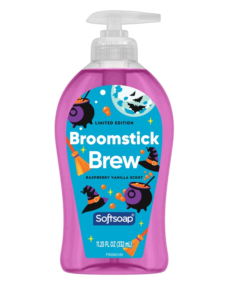 Softsoap Liquid Hand Soap Halloween Raspberry Vanilla Scent - 11.25oz/6pk