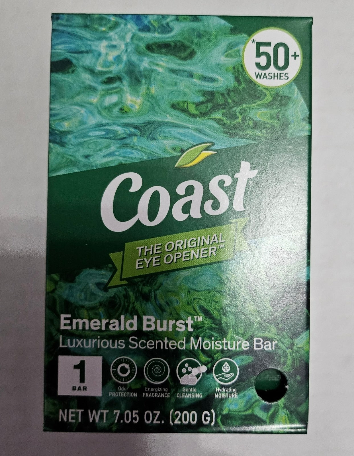 Coast Bath 1 Bar Emerald Burst Scent - 7.05oz/18pk