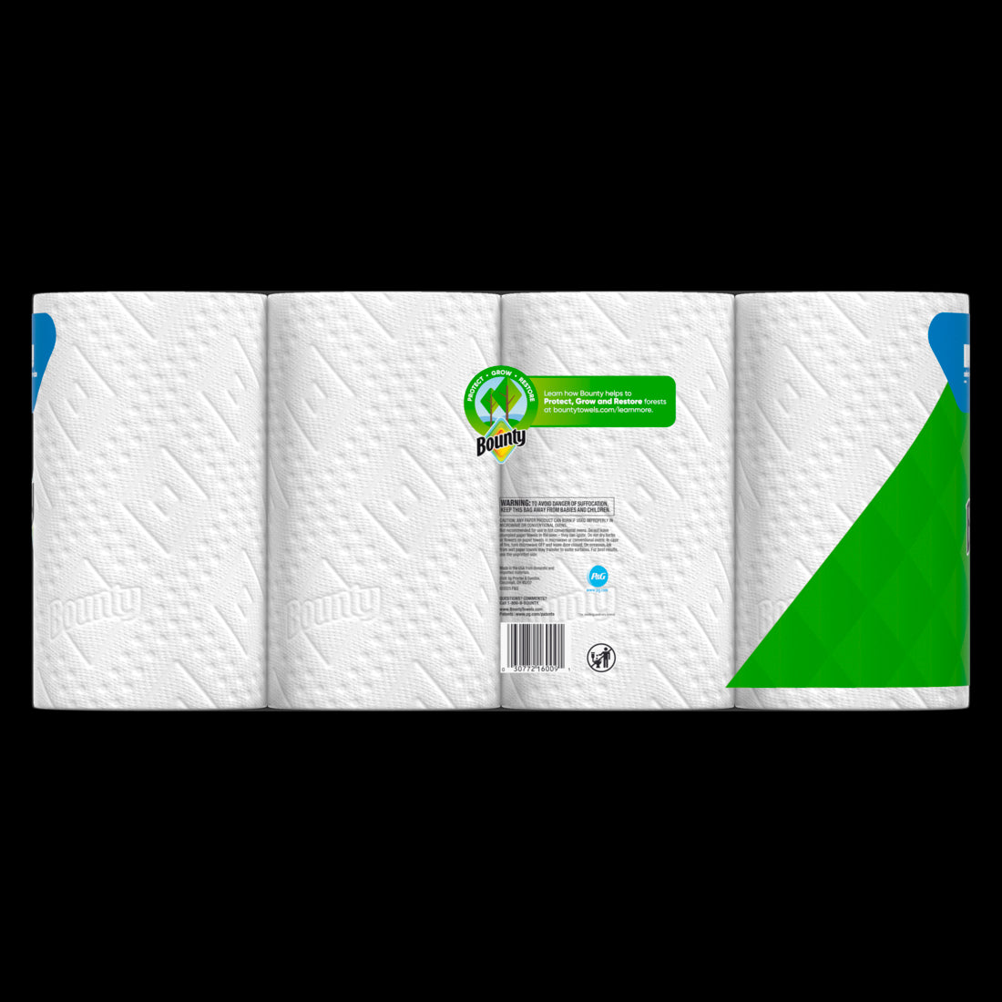 Bounty Paper Towels Select-A-Size White Triple Rolls - (4x123)ct/6pk