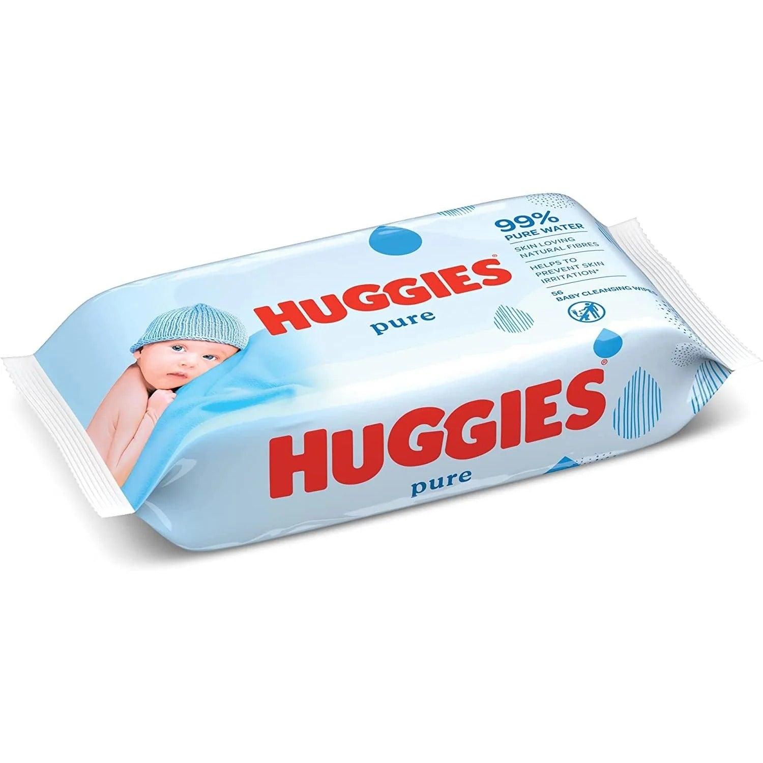 Huggies Pure Baby Cleansing Wipes - 56ct/10pk