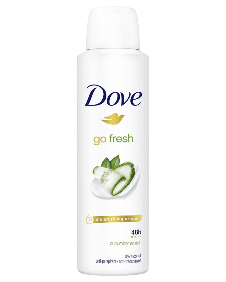 Dove Anti-Perspirant Spray Cucumber - 5.0oz/150ml/6pk