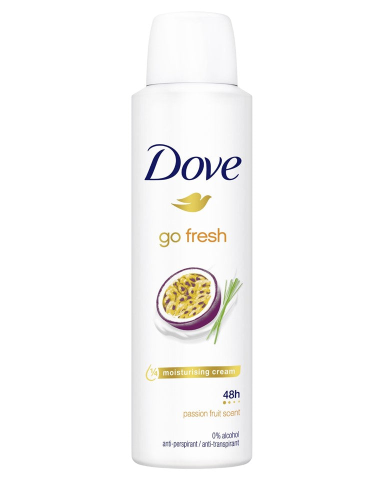 Dove Anti-Perspirant Spray Passion Fruit - 5.0oz/150ml/6pk