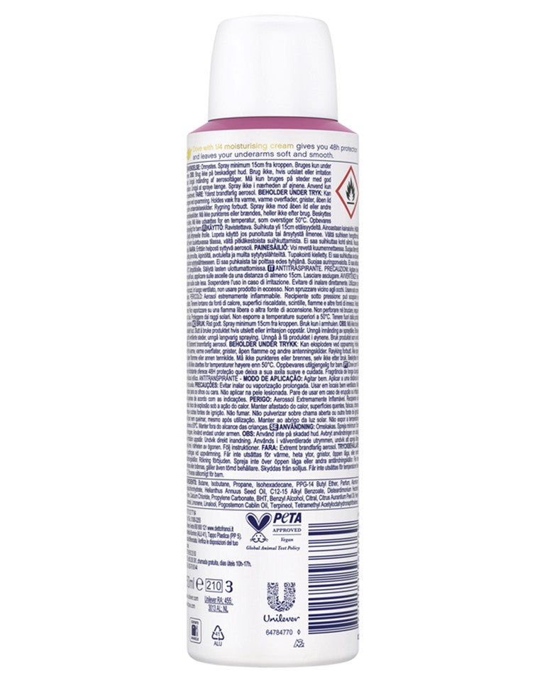 Dove Anti-Perspirant Spray Floral Fresh - 5.0oz/150ml/6pk
