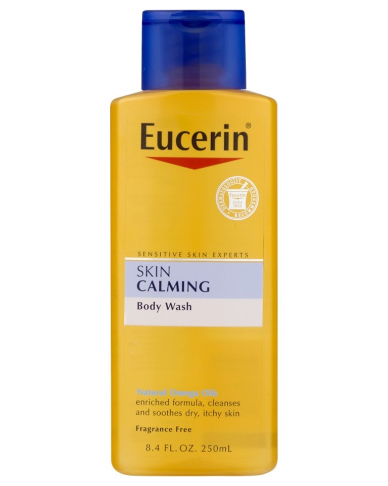 Eucerin Skin Calming Body Wash - 8.4oz/12pk