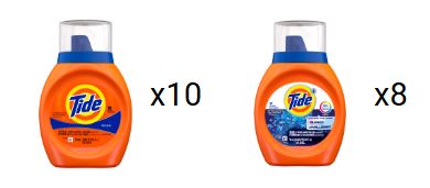 Tide Display Liquid Floorstand - 18pk
