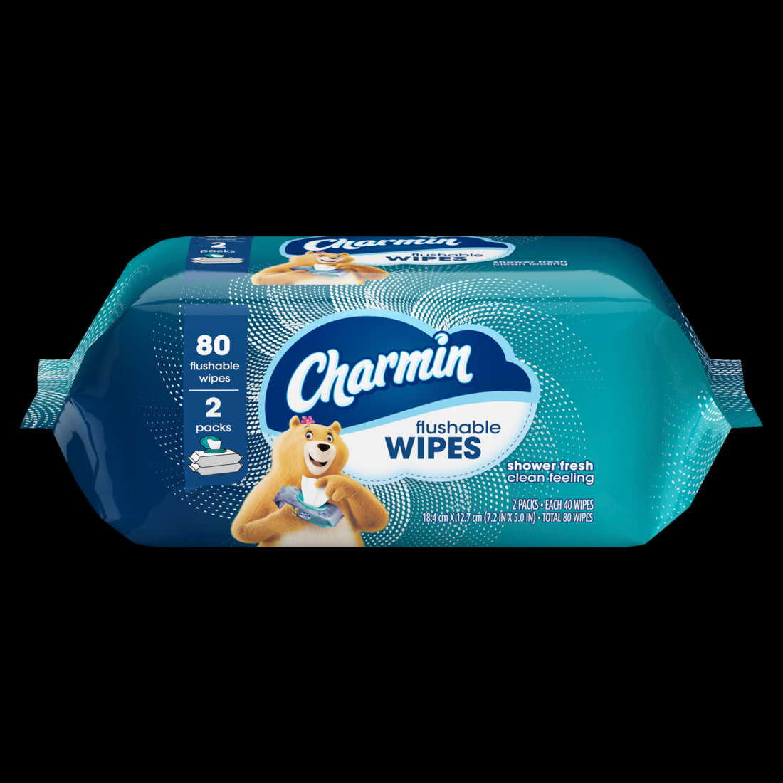 Charmin Flushable Wipes - (2x40)ct/6pk