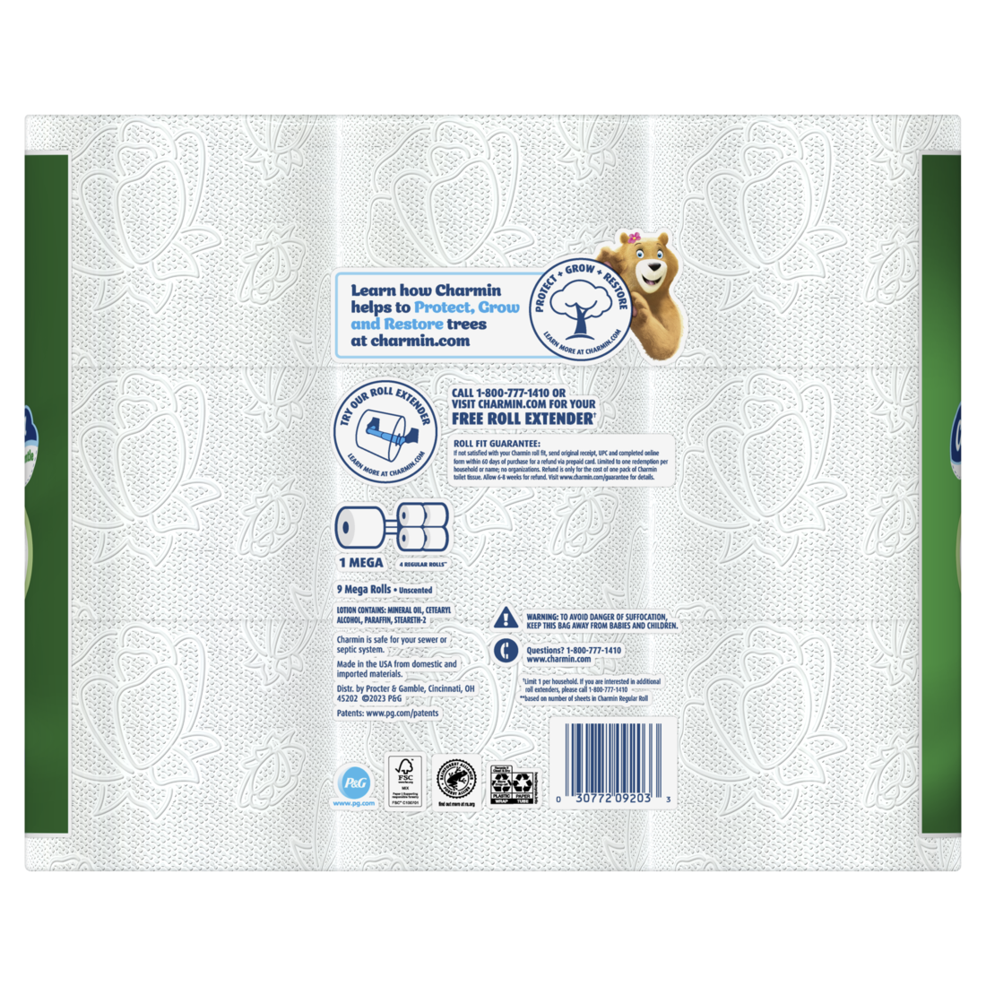Charmin Ultra Gentle Toilet Paper Mega Rolls - (9x231)ct/4pk