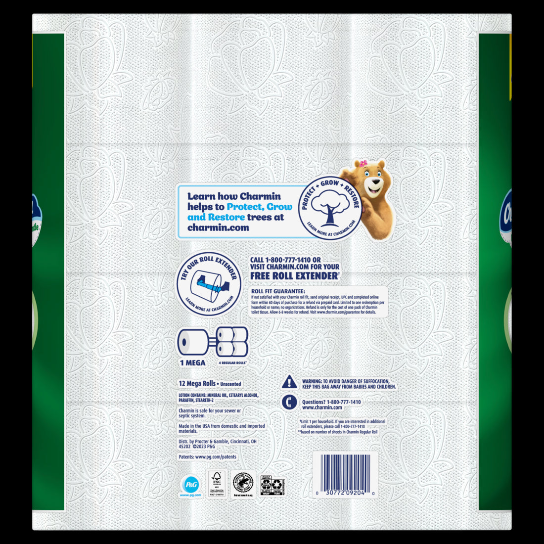 Charmin Ultra Gentle Toilet Paper Mega Rolls - (12x231)ct/4pk